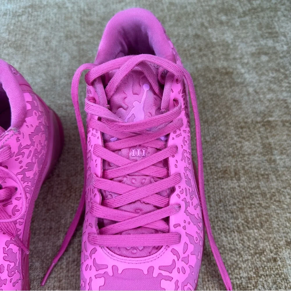 Jordan Zion 3 Pink Lotus Athletic Sneakers Unisex M-8 W-9.5